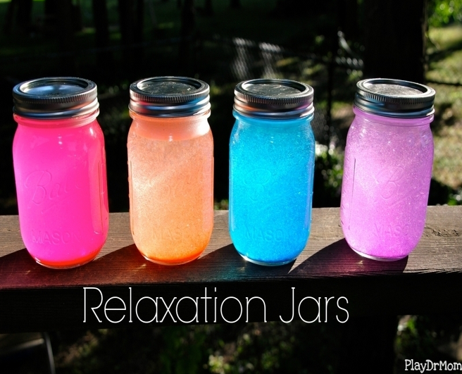 Relaxation Jars   Play Dr Mom
