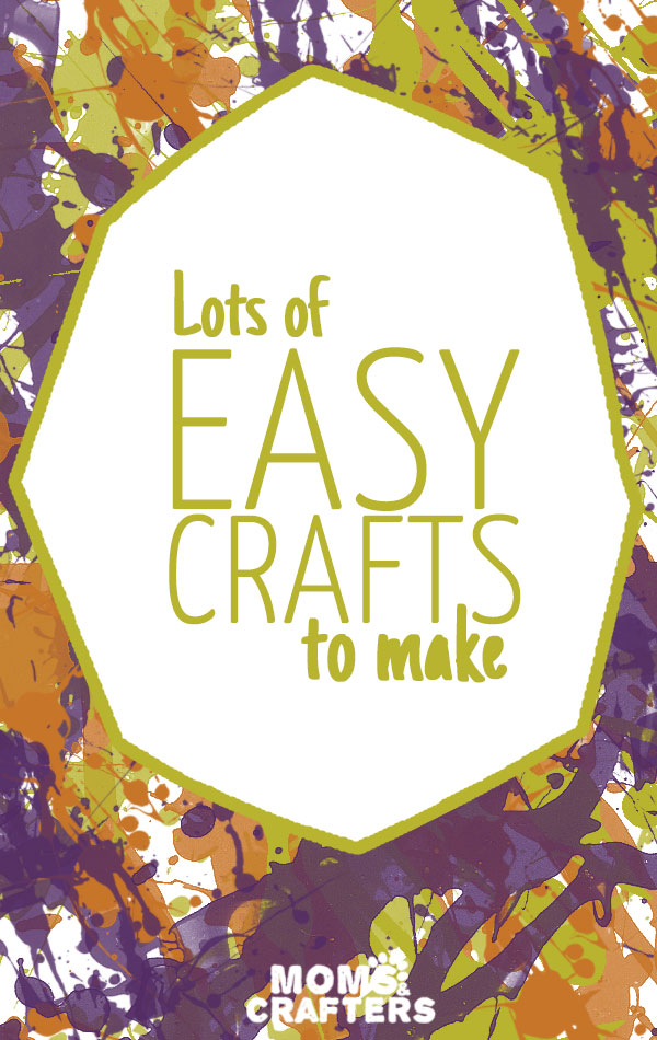 Check out this master list of fun crafts to make! They're inexpensive, doable, and all a blast to create!