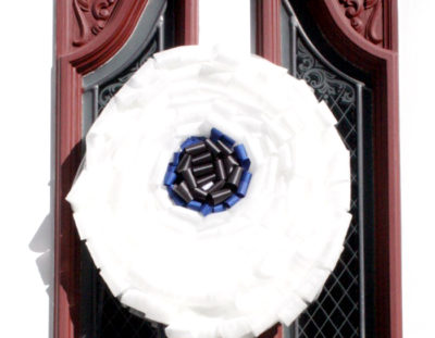 Monster Eyeball Ribbon Wreath