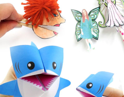 14 Free Printable Paper Toy Templates to craft and play!