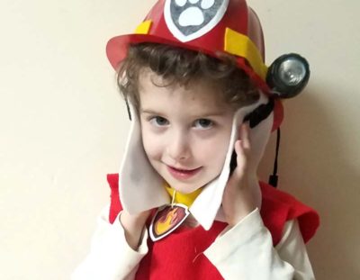 Marshall Paw Patrol Costume DIY