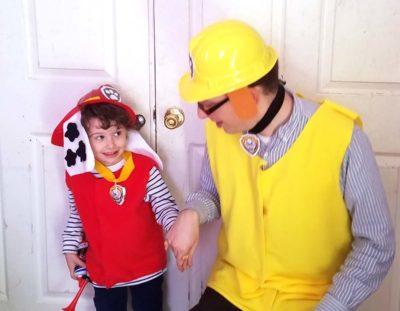 Rubble PAW Patrol Costume DIY