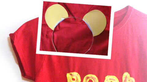 DIY WINNIE THE POOH COSTUME (NO SEW)