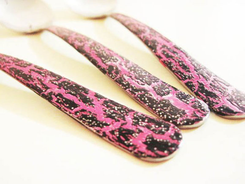 DIY Enameled Spoons Tutorial