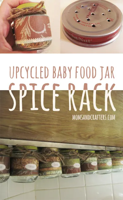 upcycle baby food jars