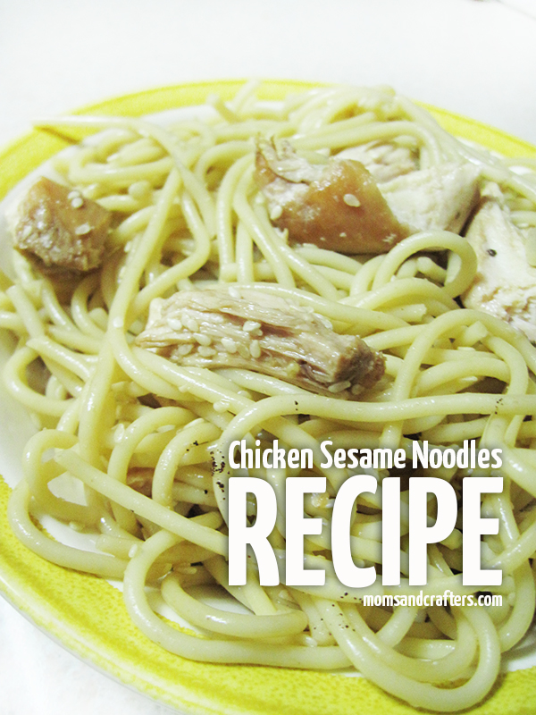 Chicken Sesame Noodles Recipe