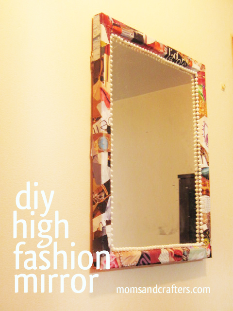 mirror frame DIY