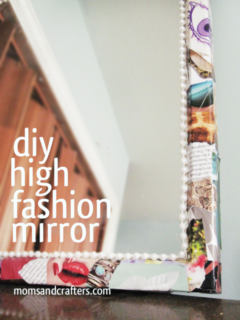 mirror frame DIY