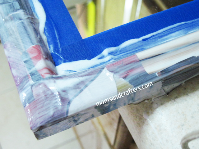 mirror frame diy