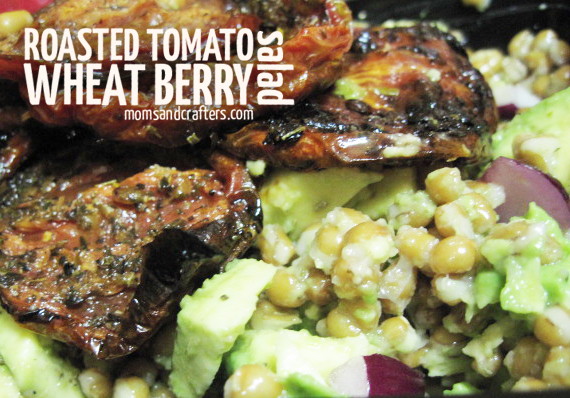 Roasted Tomato Wheat Berry Salad Recipe