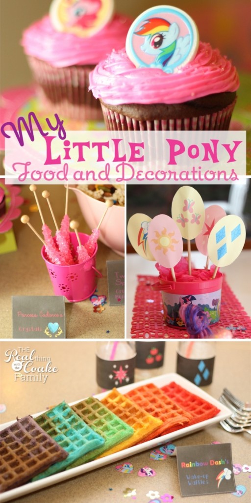 1st birthday themes -my little pony