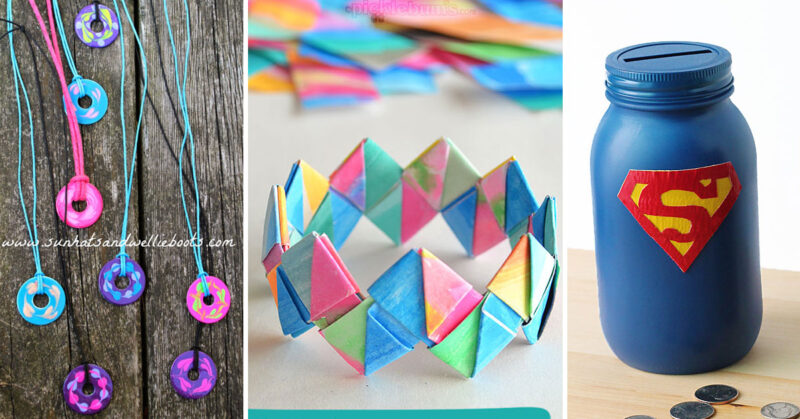 you'll just love these 14 cool crafts for teens to make from some of my favorite bloggers out there! These teen crafts are way to cool and are also quite easy to make. You'll find easy craft tutorials and DIY ideas, jewelry making projects, paper crafts, fun accessories, nail polish ideas and more, with cheap ideas for boys and girls.