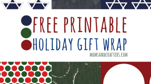 Printable Holiday Gift Wrap
