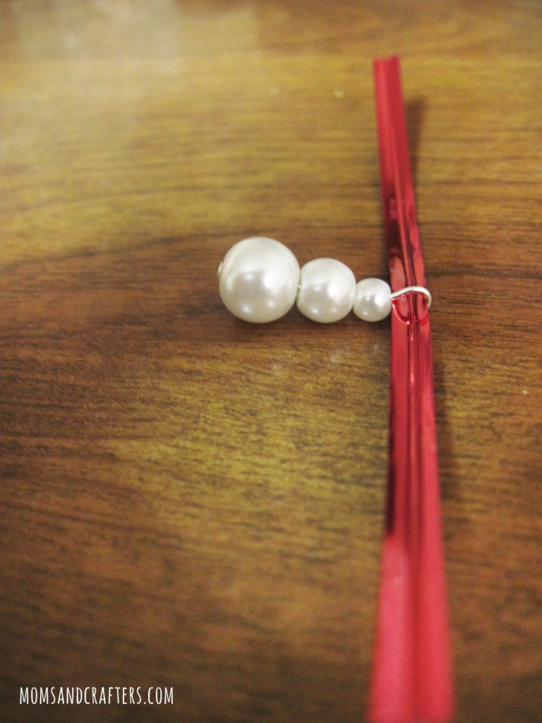 snowman goody bag tie 