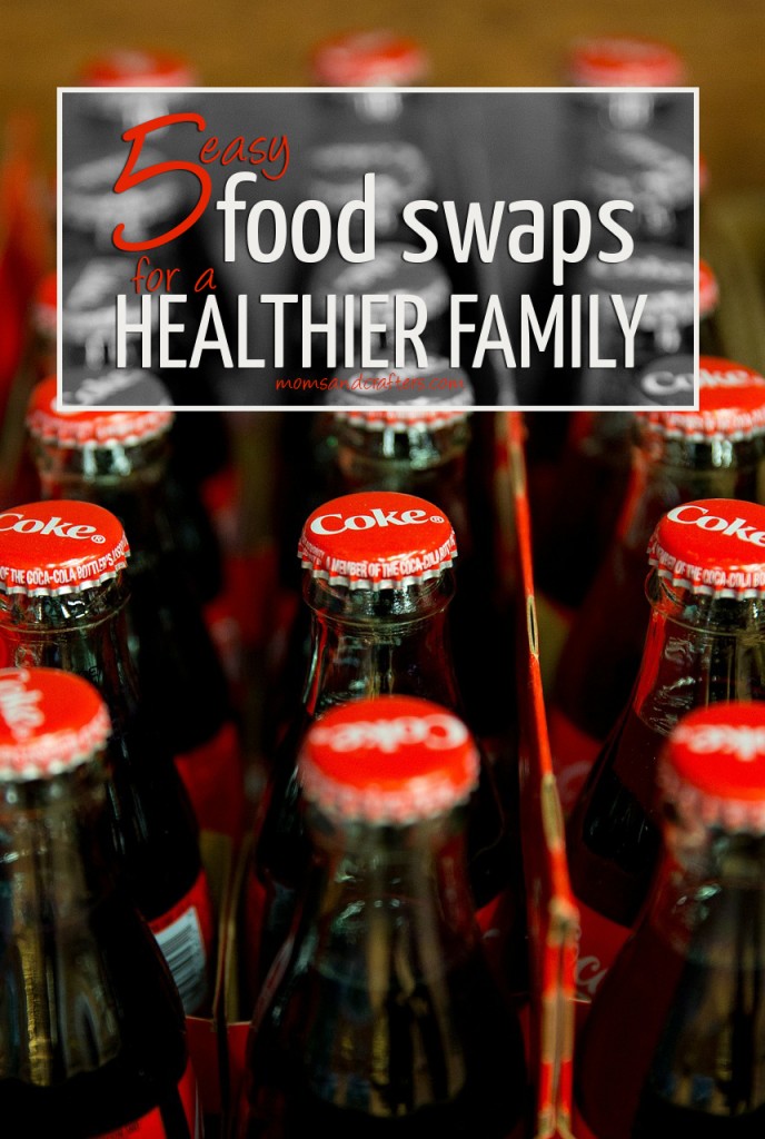 These 5 easy food swaps will help your family eat healthier without the constant battle! These are actual tips that my family implemented successfully for healthy eating and easier dieting