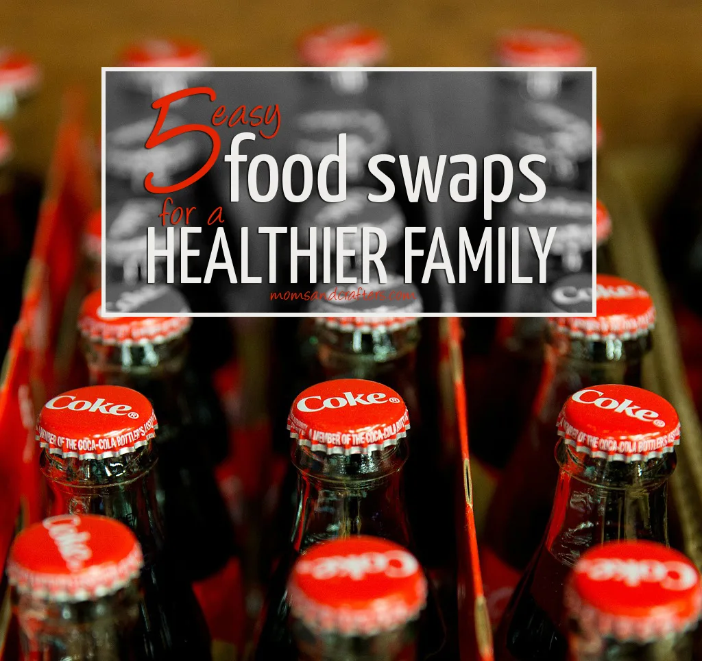 These 5 easy food swaps will help your family eat healthier without the constant battle! These are actual tips that my family implemented successfully for healthy eating and easier dieting