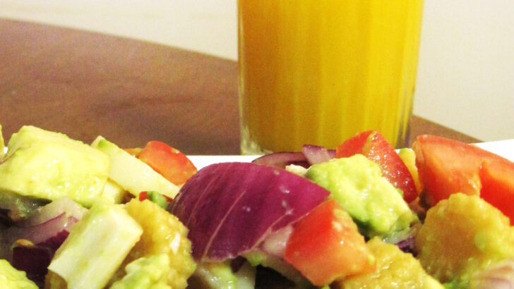 Rainbow Avocado Salad Recipe