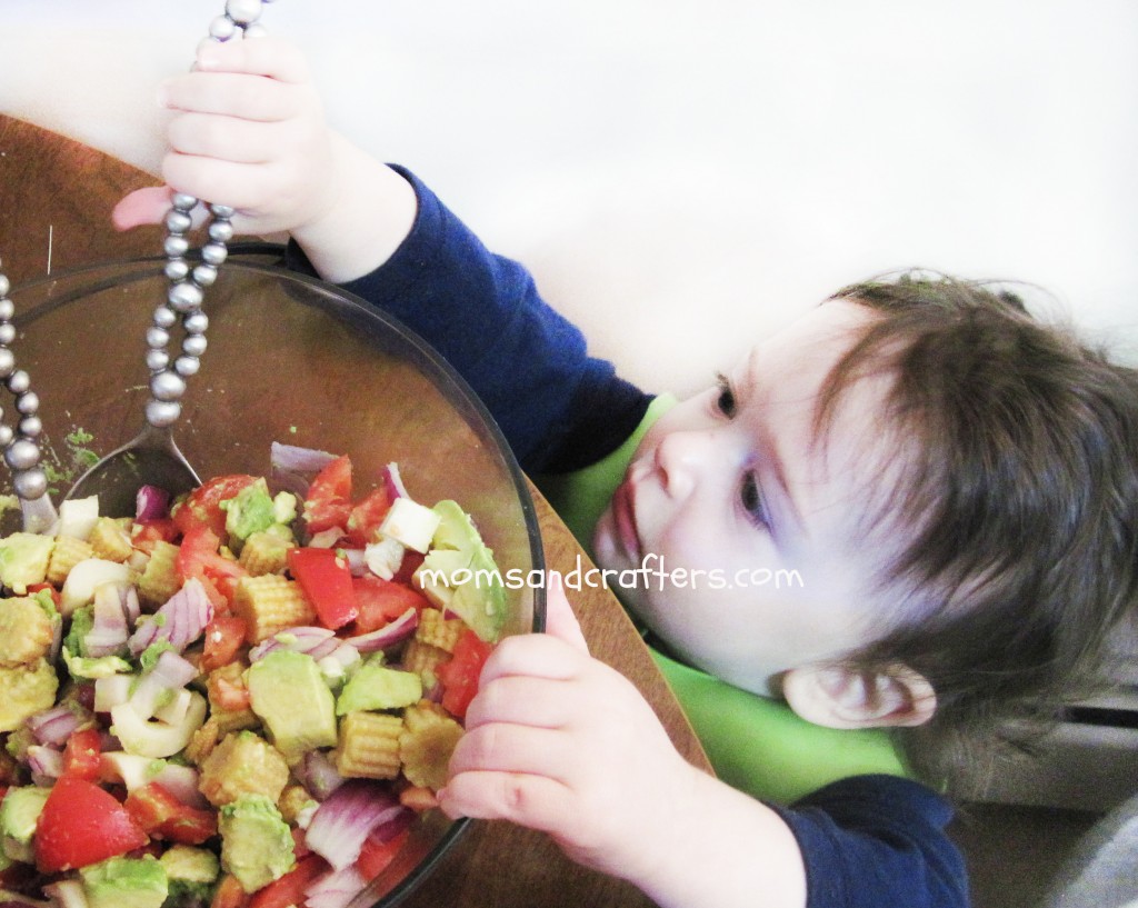 This yummy rainbow avocado salad recipe combines some of my favorite ingredients in an aesthetic and healthy blend!