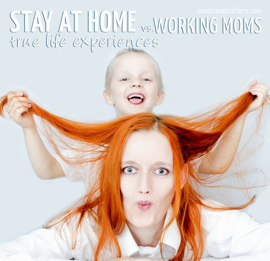 stay at home vs working mom