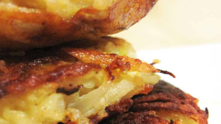Golden Potato Latkes Recipe for Hanukkah