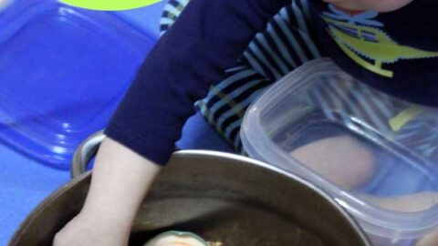 Kitchen Sensory Bin
