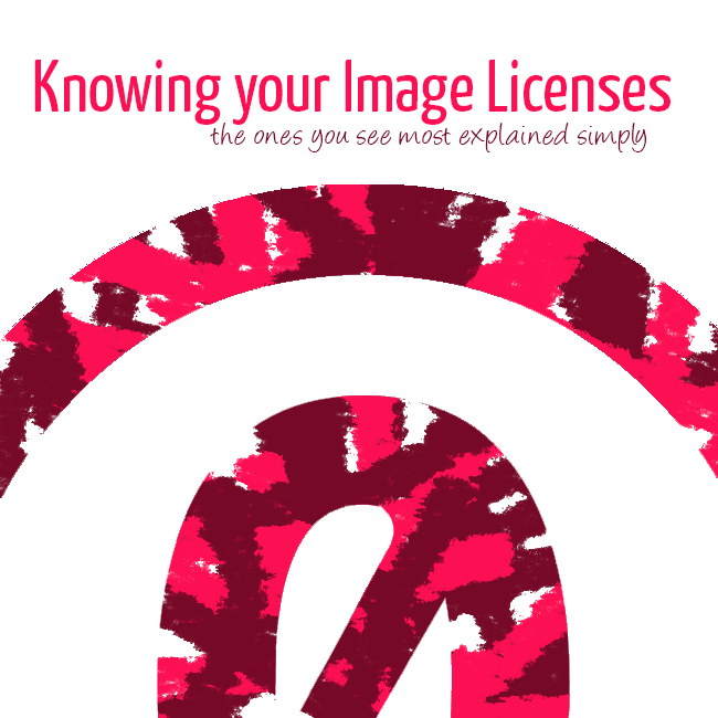 Knowing your photo licenses