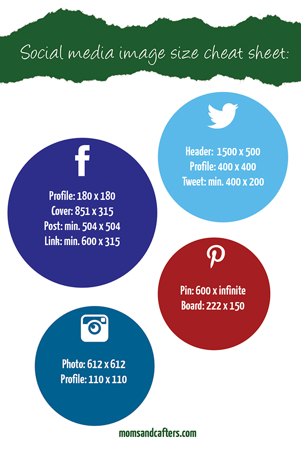 Ideal Photo Sizes for Social Media Shares