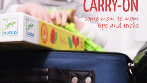 How to Pack a Toddler Carry On