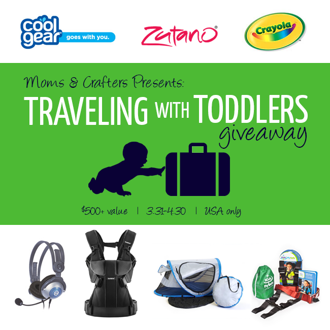 Traveling with Toddlers Giveaway – $500+ value (over)