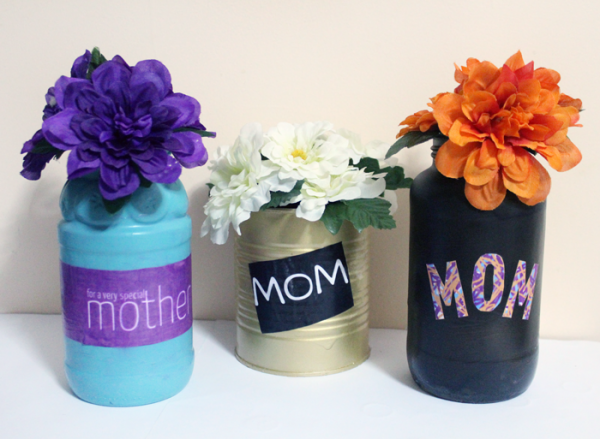 Mother's Day Vase Craft * Moms and Crafters