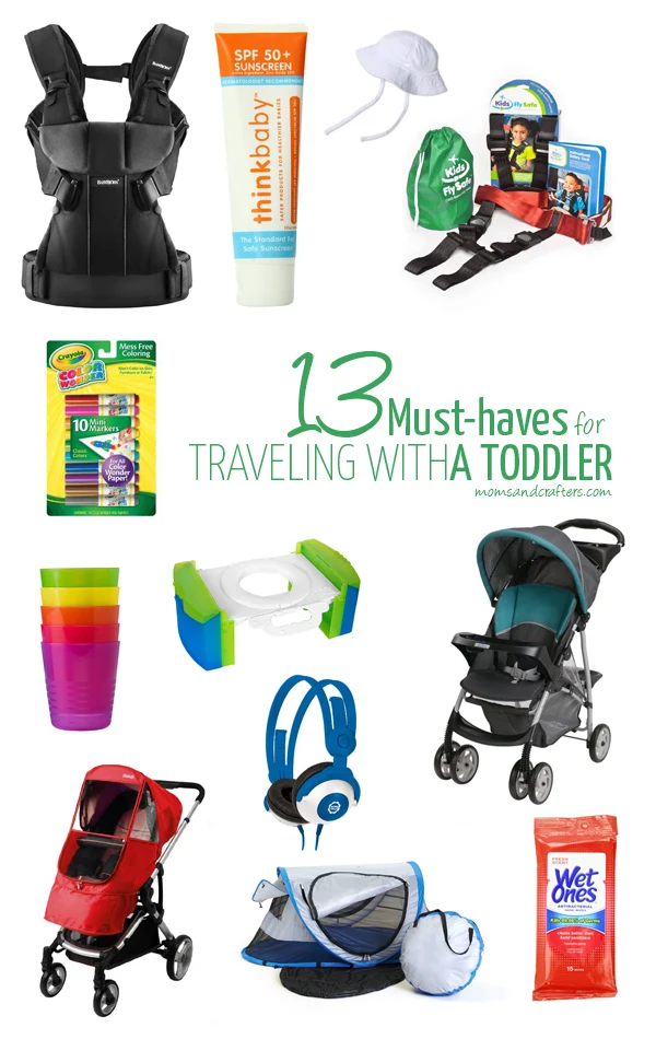 Traveling with toddlers can be tough, but having the right gear can make things so much simpler! Check out these 13 must haves for traveling with a toddler, based on my own experiences.