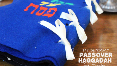DIY Sensory Haggadah for Toddlers