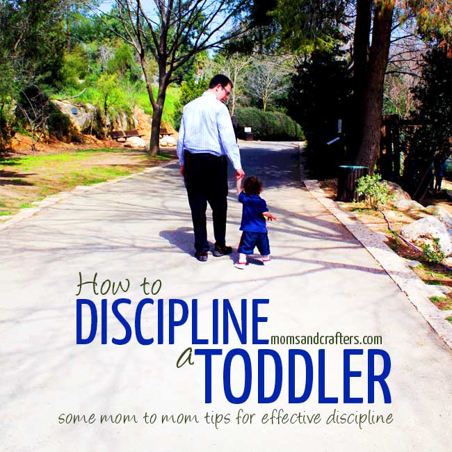 How to discipline a toddler