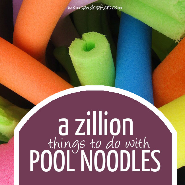 'Tis the season of stores overrun with pool noodles, cheaper by the dozen, and so the time to look into pool noodle crafts and activities to try!