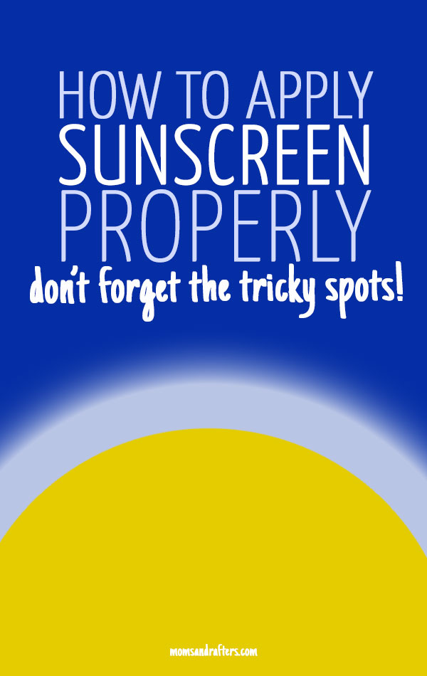 Are you applying sunscreen properly or may you be missing some tricky spots? Check out and print this checklist to make sure you are protecting yourself fully! 