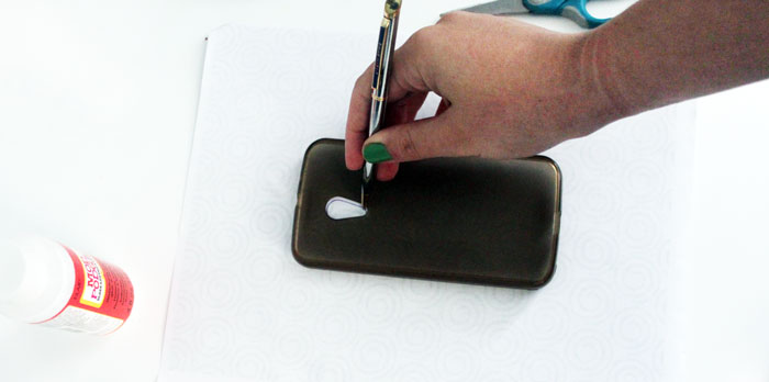 Customize a cell phone case