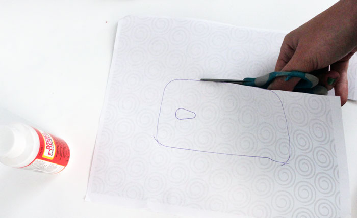 Customize a cell phone case