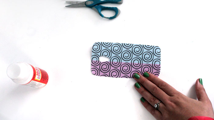 Customize a cell phone case