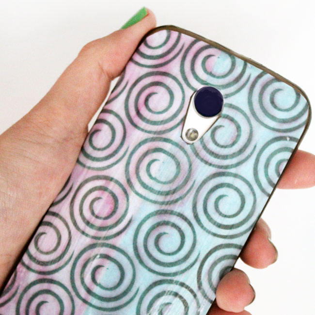 Customize a cell phone case