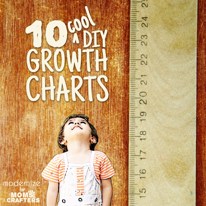 10 Clever DIY Growth Charts