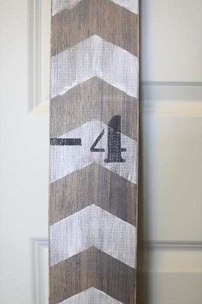 Diy Fabric Growth Chart