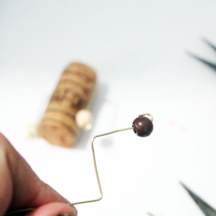 cork characters magnet craft