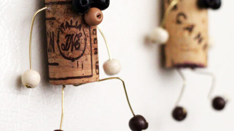 Cork Character Magnets Craft
