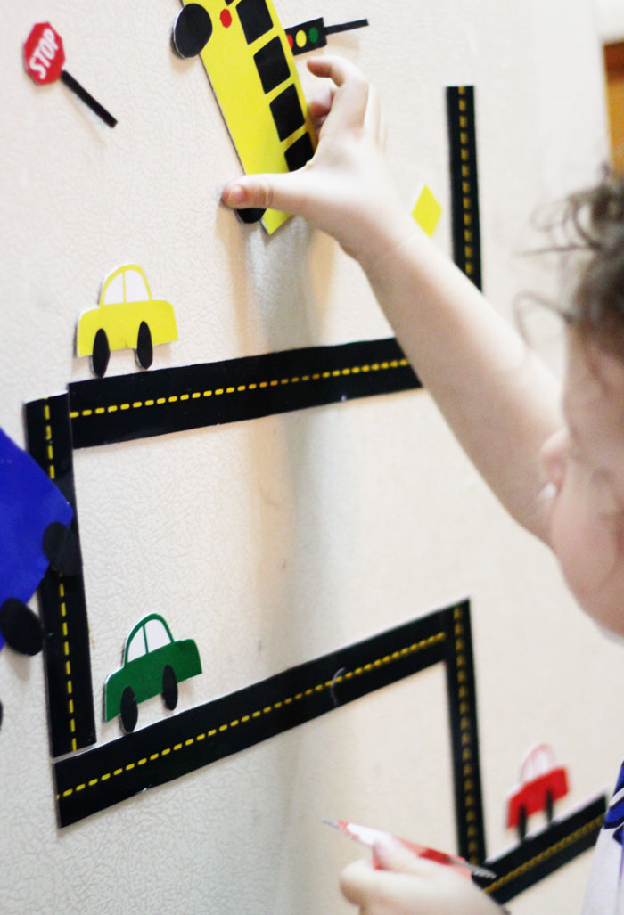 Looking to engage your little ones with a simple and inexpensive activity? Make these DIY car magnets - it will keep them busy for hours! It's a perfect indoor activity for toddlers, and a simple DIY toy.