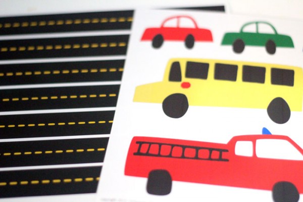 DIY Car Magnets Craft + Free Printable * Moms and Crafters