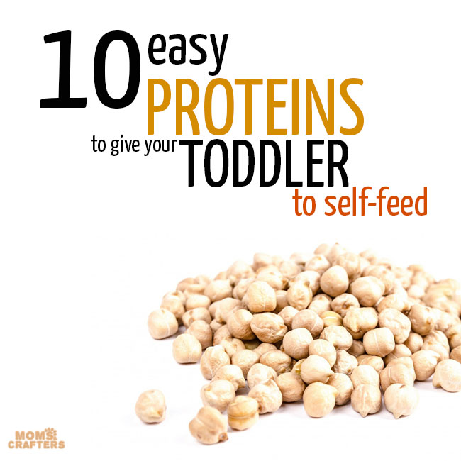 Easy proteins for toddlers to self-feed