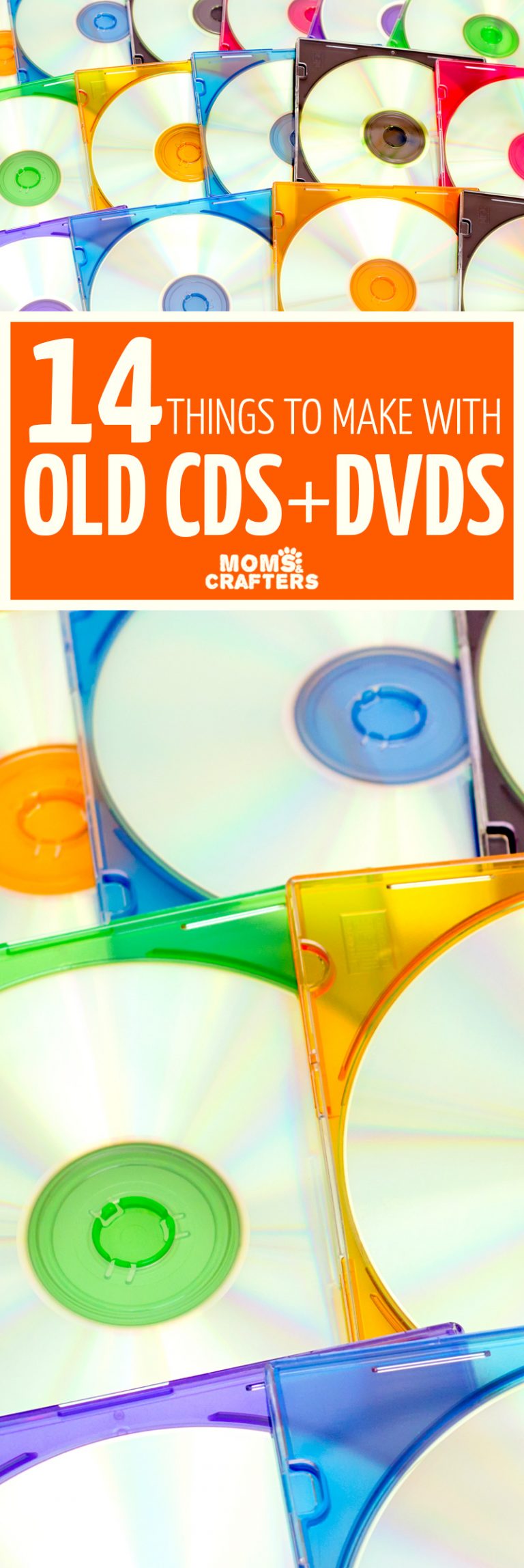 20 Things to do with CDs and DVDs * Moms and Crafters
