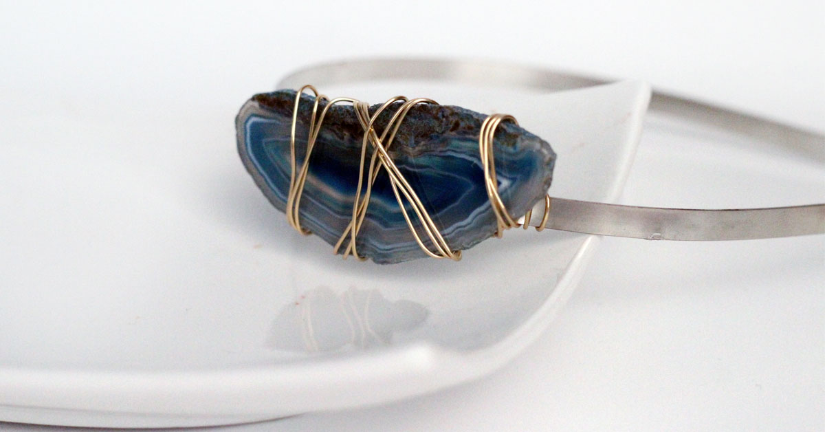 DIY Wire Wrapped Headband Tutorial * Moms and Crafters