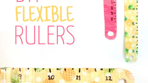 DIY Flexible Rulers