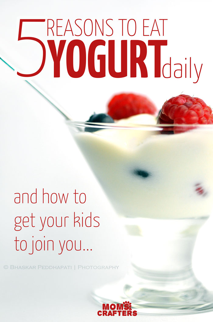 Yogurt is such an amazing healthy food for kids! Read about the many health benefits of yogurt, and how to get your children to eat it!